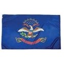 North Dakota Indoor Parade Flag w/Fringe (3'x5')