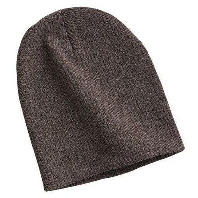 Sportsman™ Heathered 8'' Knit Beanie (Blank)