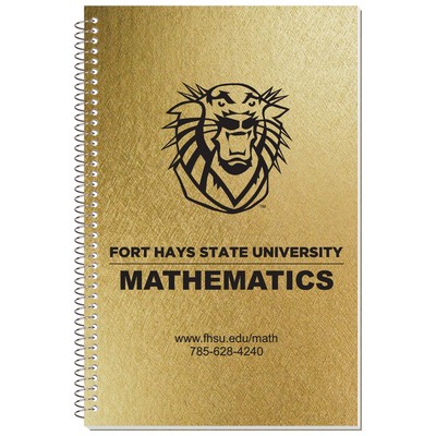 Metallic Stenographer Notebook (5 3/8"x 8 ¼")