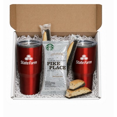 Holiday Tumbler & Coffee Gift Set