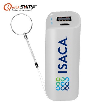 Rockdale Emergency Compact Power Bank with Custom Imprint