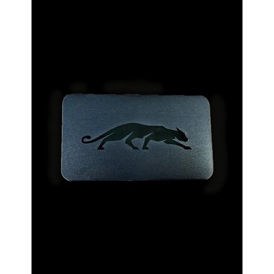Die-Cut Shape Metal Cards