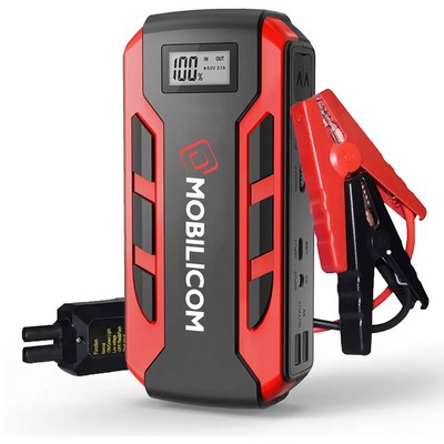 Portable Emergency battery booster Top Fast Charging Car Jump Starter Power Bank 12000mAh