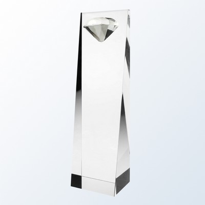 10'' Clear Diamond Tower Award
