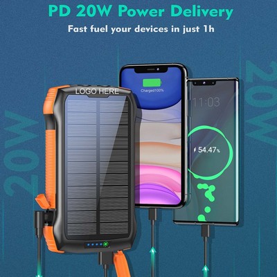 33500mAh Waterproof Mobile Power