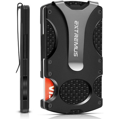 Tactical Wallet, Rfid Wallet with Money Clip & Credit Card Holder, Minimalist Front Pocket Wallet