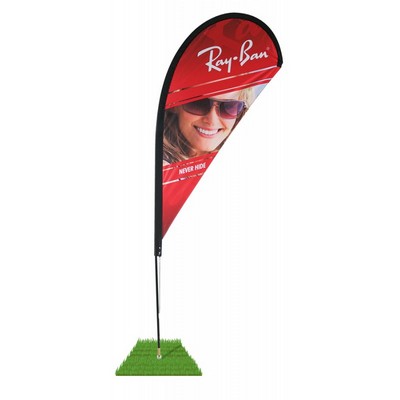 14' Tear Drop Wind Flag Kit - Single Sided