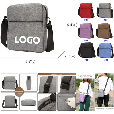 Lightweight Nylon Cross Body Shoulder Bag