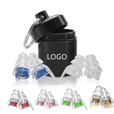 High Fidelity Earplug Sets With A Storage Jar