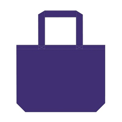 Large Tote bag 20"X15"X4" Bottom -Cross-stitched Handles -Polycotton