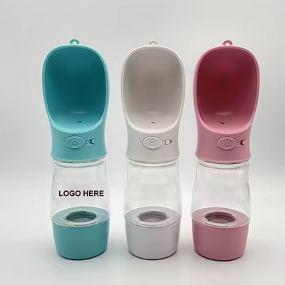 Dual-Purpose Outdoor Water Bottle for Pets