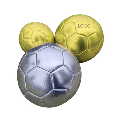 Metallic Finish Autograph Soccer Ball (Size 5)