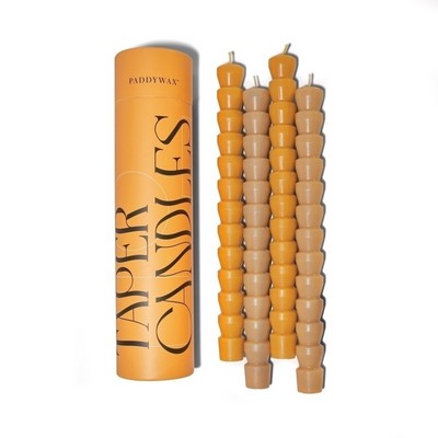 Taper Set Burnt Orange & Peach In Orange Tube