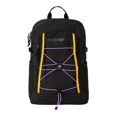 New Balance Black Terrain Bungee Backpack Size 18.3 X 13.