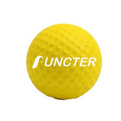 Golf Stress Release PU Foam Toy Golf Model Decorative Pressure Release Grip Ball
