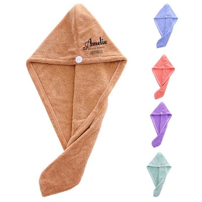 Hair Dry Towel Cap