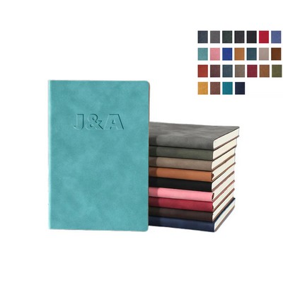 A5 Soft Leather Cover Notebook