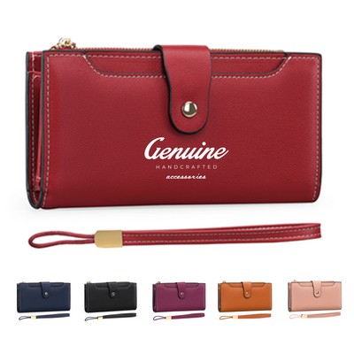 Leather Slim Bifold Wallet