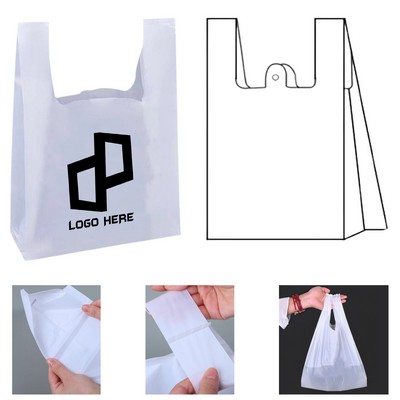 Plastic T-Shirt Shopping Bag