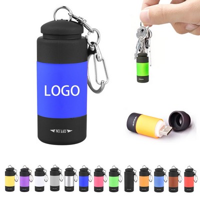 Mini Flashlight with Keychain
