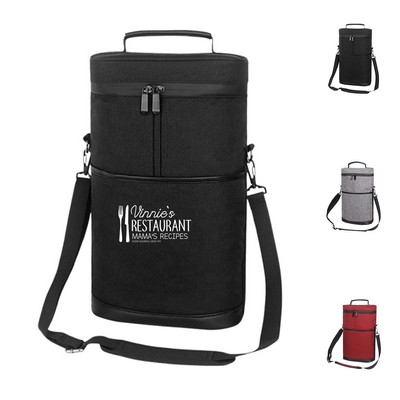 Insulated Wine Tote Bag