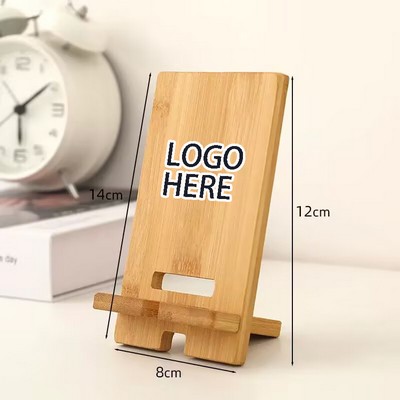 Full Color Bamboo Mobile Phone Holder