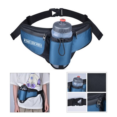 Fanny Pack with Water Bottle Holder