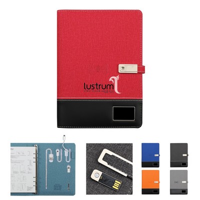 Multi-purpose Wireless Charging Notebook