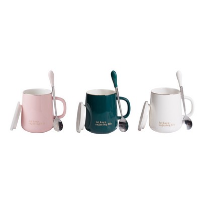 Universal Ceramic Mug with Handle – 14.7 oz.