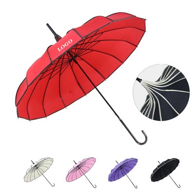 Auto-Open Pagoda Style Umbrella