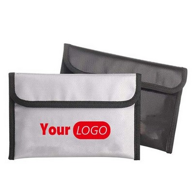 Flame-Resistant Document Pouch 5" x 8"