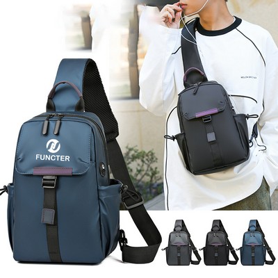 Sports Waterproof Chest Bag Crossbody