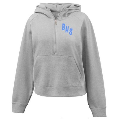 Pennant Womens Half-Zip Hoodie