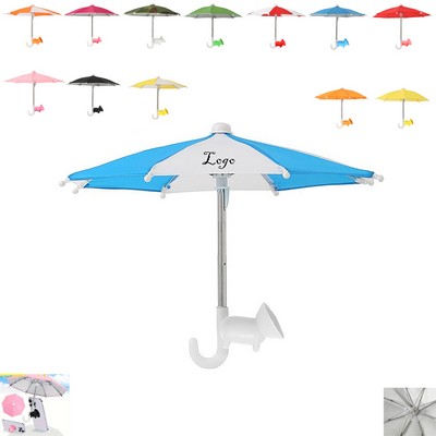 Phone Mini Umbrella For Sun Shade