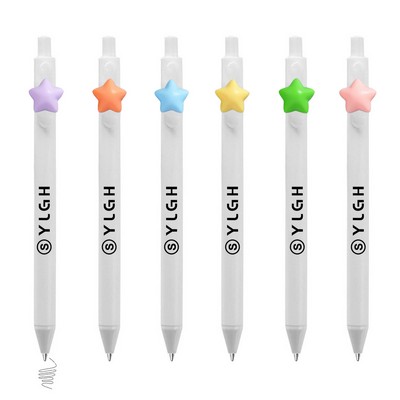 Click Activated Pen With Star
