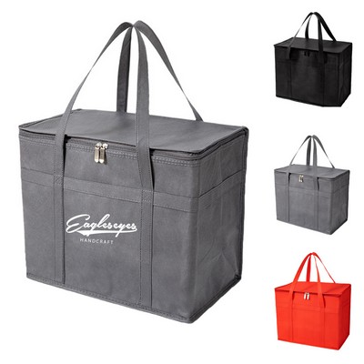 Insulated Reusable Grocery Tote Bag