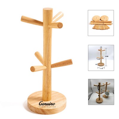 Natural Wood Cell Phone Stand