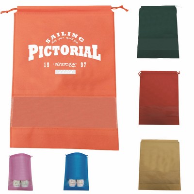 Non Woven Drawstring Shoe Bag