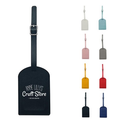 Pu Leather Luggage Tag