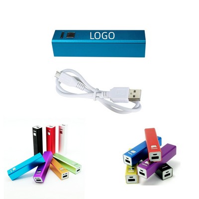 Aluminum 2600Mah Power Bank