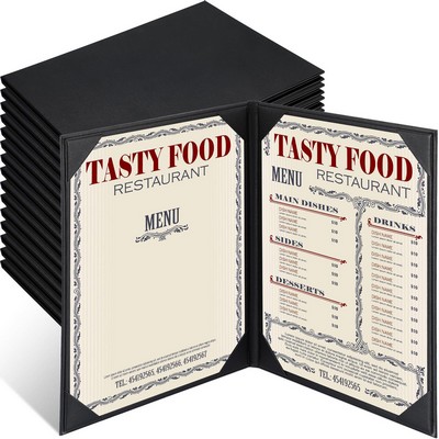 8.5X11" 2 Views Dinner Menu Cover