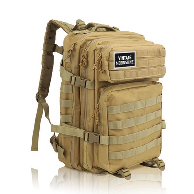 Large Water-Resistant Tactical Assault Backpack