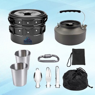All - Inclusive Outdoor Camping Cooking Utensil Set Essential for Memorable Camping Trips