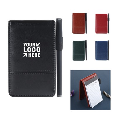 Mini Notebook with Calculator and Pen