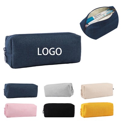 Cotton And Linen Pencil Case