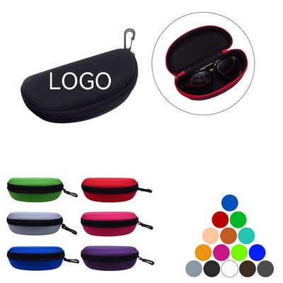 Zippered Eyewear Box Portable Sunglasses Case