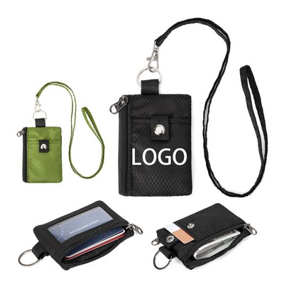 RFID Blocking Small Wallet w/ID Window