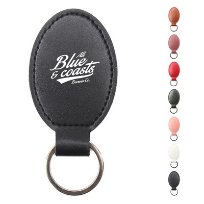Portable Leather Keychain