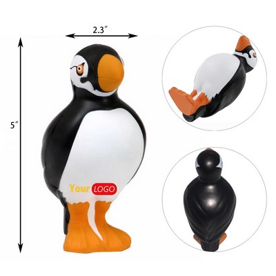 PU Foam Puffin Shaped Squeeze Toy for Stress Relief