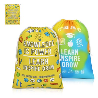 Premium Full-Color Sublimated Cinch Bag